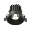 Встраиваемый светодиодный светильник Maytoni Round DL058-7W4K-B фото 1 &mdash; Дзинь ля-ля