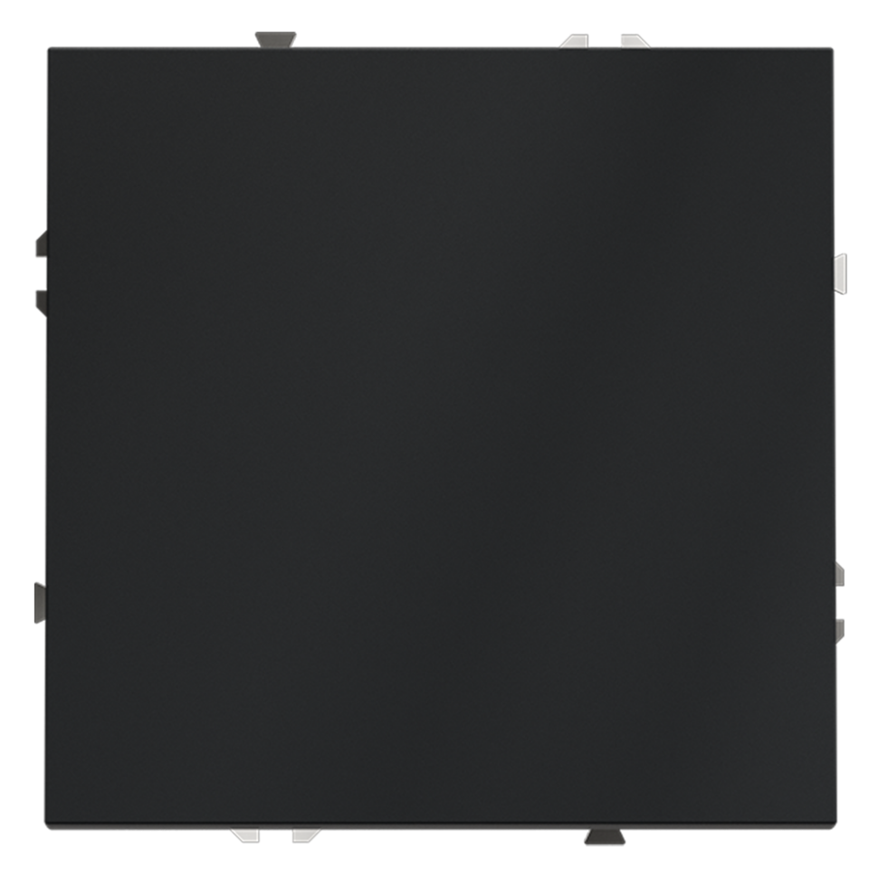 Заглушка VOLTUM S70 с суппортом, (графит) фото 1 — Дзинь ля-ля