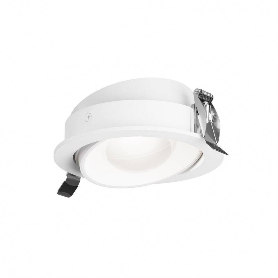 Встраиваемый светодиодный светильник Maytoni Technical Downlight Lens DL105-12W4K-W фото 1 &mdash; Дзинь ля-ля