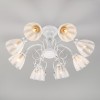 Потолочная люстра Eurosvet Floranse 30155/8 белый фото 4 &mdash; Дзинь ля-ля
