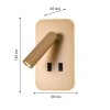 Спот Favourite Bedside 4498-2W фото 2 — Дзинь ля-ля