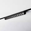 Магнитный трековый светильник MKL-104-12W3K-B Черный 243x22x67, 48V, 12W 840 lm 3000 К 36°, LED Osram, CRI>90 фото 1 — Дзинь ля-ля