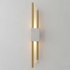 Бра Crystal Lux CARTA AP6W LED WHITE/BRASS фото 1 &mdash; Дзинь ля-ля