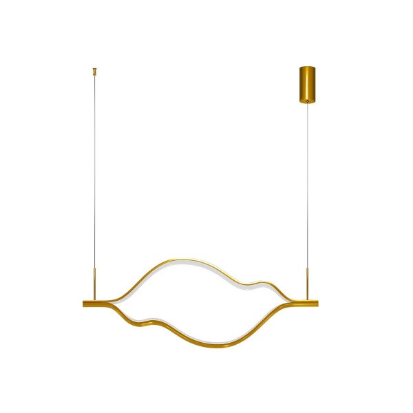 Подвес Kink Light Линн латунь w123*3 h200 Led 45W (3000K) 08258-120,36P &mdash; Дзинь ля-ля