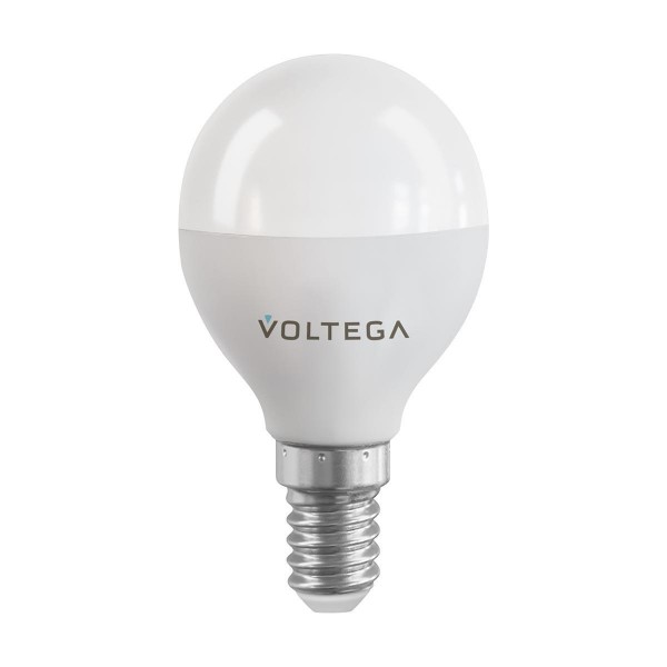 Лампа светодиодная Voltega E14 5W 2700К матовая VG-G45E14cct-WIFI-5W 2428 — Дзинь ля-ля