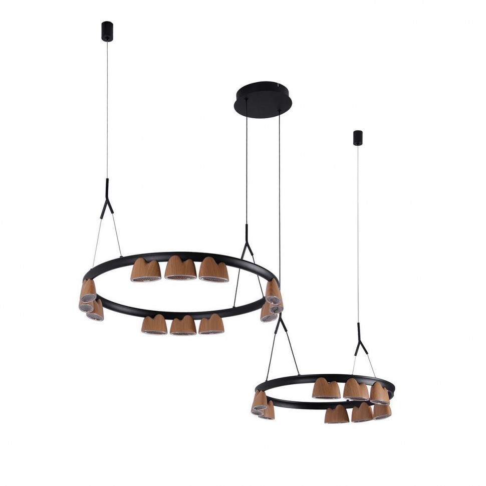 Подвесная светодиодная люстра Favourite Interline 4266-21P фото 1 — Дзинь ля-ля