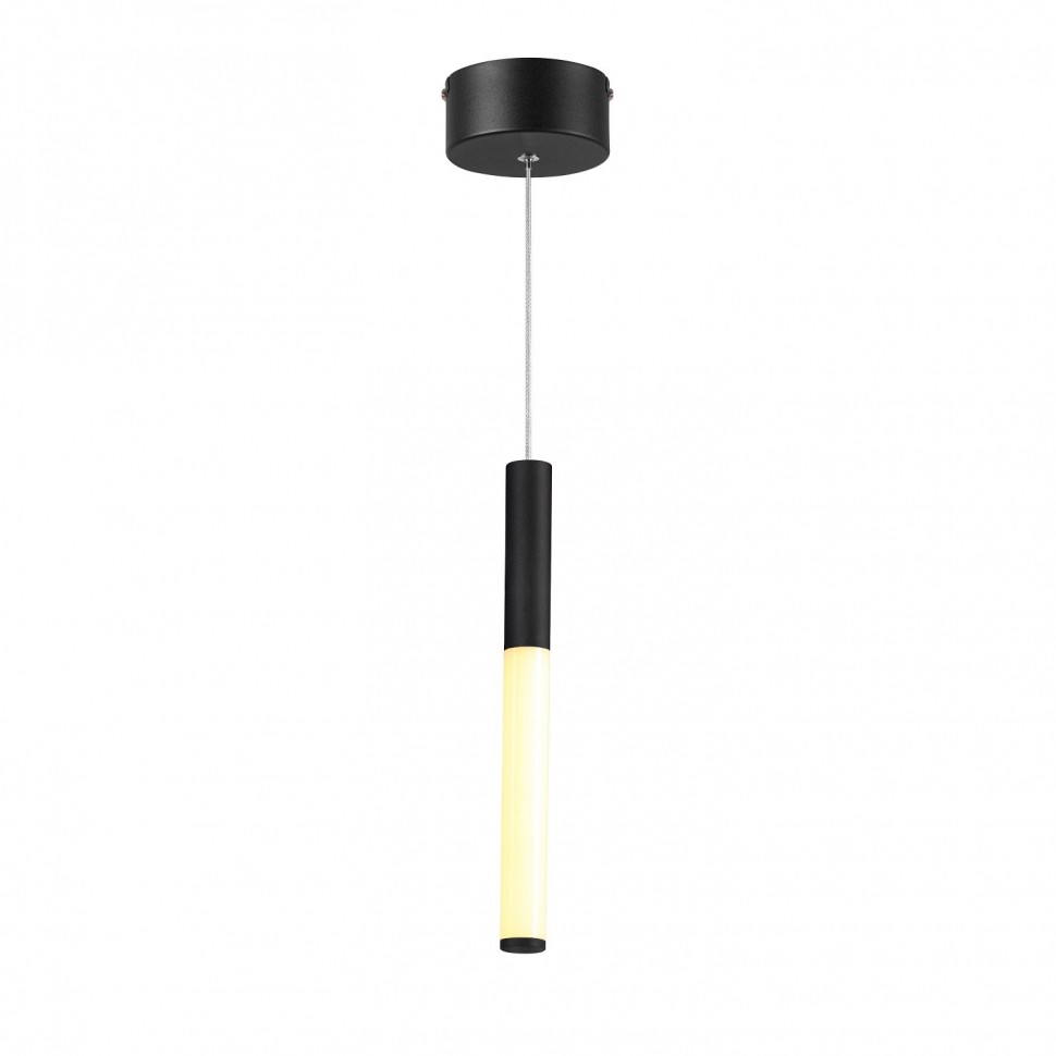Подвесной светодиодный светильник G52192/1BK BK+WT Gerhort фото 1 — Дзинь ля-ля