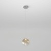 Подвесной светодиодный светильник Eurosvet Wonder 50232/1 Led янтарный фото 1 &mdash; Дзинь ля-ля