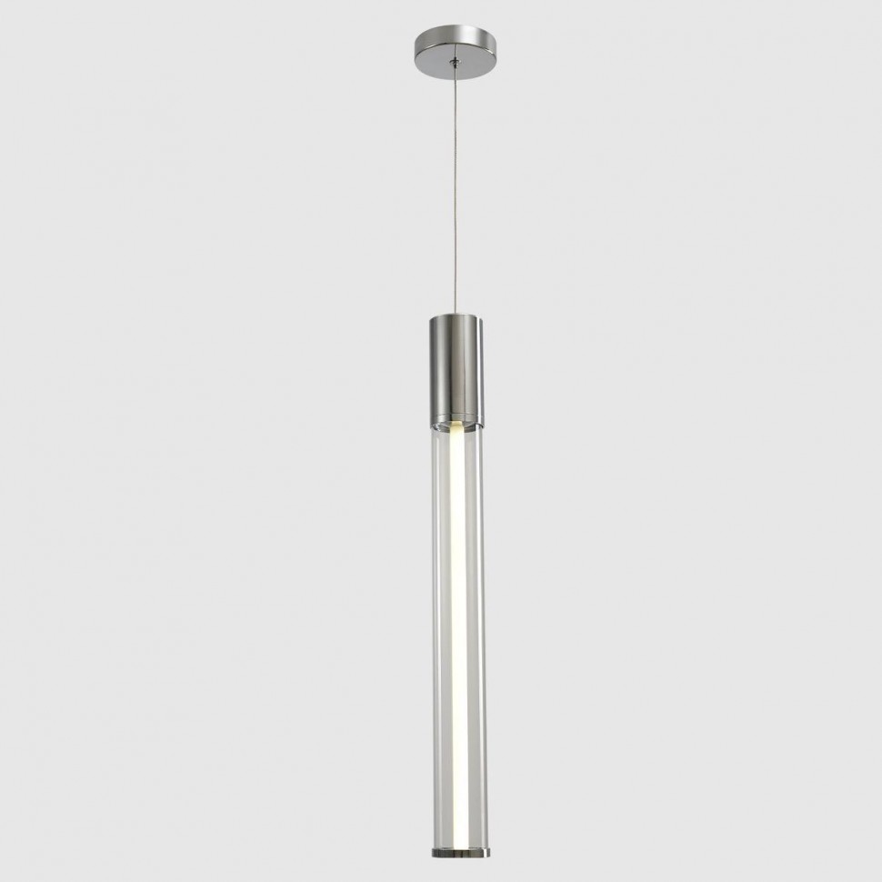 Подвесной светодиодный светильник Crystal Lux Lineup SP11W Led Chrome фото 1 &mdash; Дзинь ля-ля