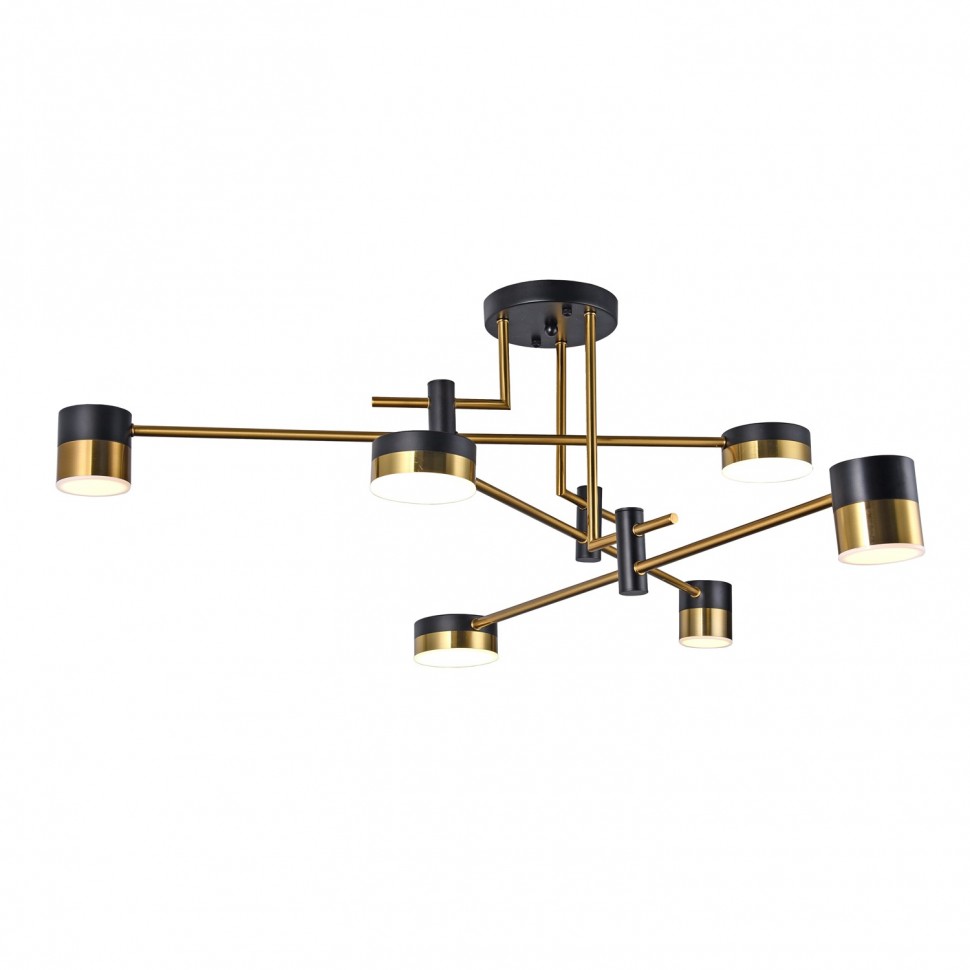 Потолочный светодиодный светильник G51243/6BK+AB Gerhort фото 1 — Дзинь ля-ля