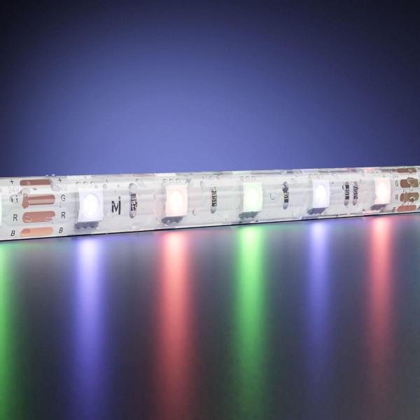 Светодиодная влагозащищенная лента Maytoni 14,4W/m 60LED/m 5050SMD RGB/RGBW 5M 201140 — Дзинь ля-ля