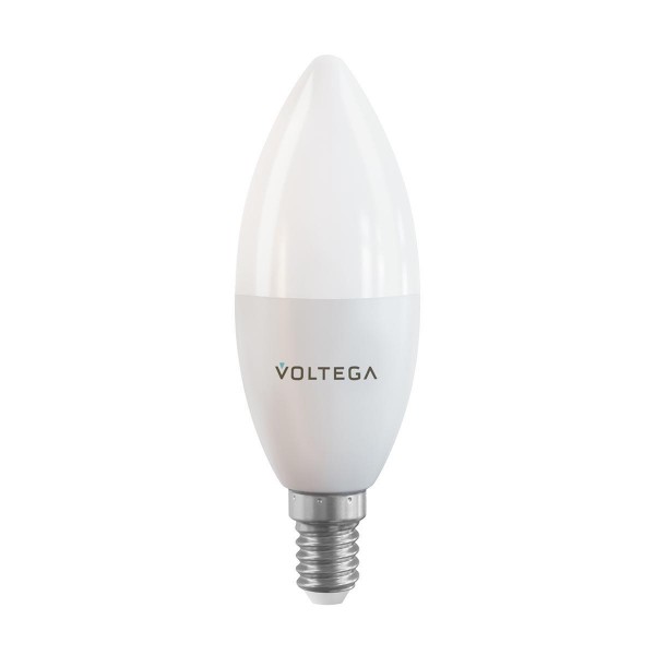 Лампа светодиодная диммируемая Voltega E14 5W 2700К матовая VG-C37E14cct-WIFI-5W 2427 — Дзинь ля-ля