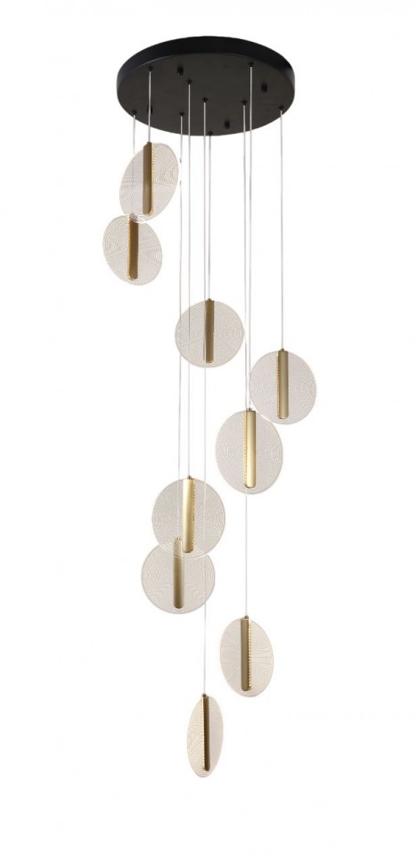 Подвесной светодиодный светильник G52149/9BK COP+CL Gerhort фото 1 — Дзинь ля-ля