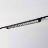 Магнитный трековый светильник MKL-104-18W3K-B Черный 357x22x67, 48V, 18W 1260 lm 3000 К 36°, LED Osram, CRI>90 фото 1 — Дзинь ля-ля