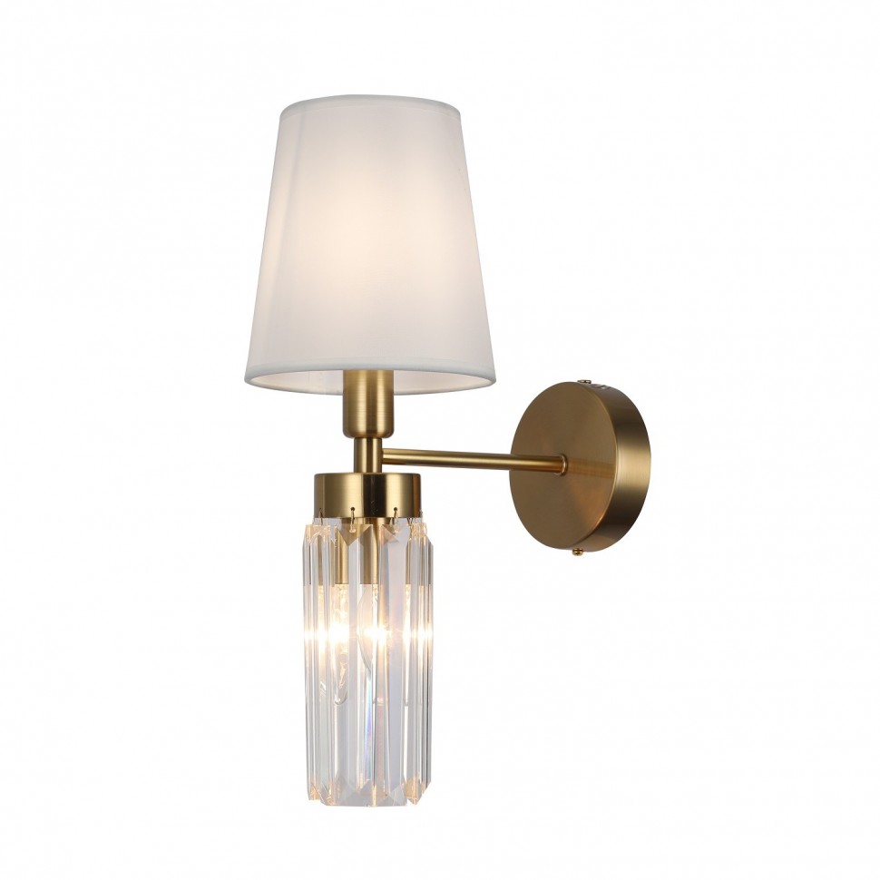 Бра классическое с хрусталем G11103/2wBRS CL WT Gerhort фото 1 — Дзинь ля-ля