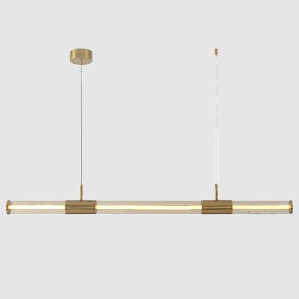 Подвесной светодиодный светильник Crystal Lux Lineup SP24W Led Brass &mdash; Дзинь ля-ля