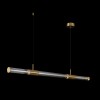 Подвесной светодиодный светильник Crystal Lux Lineup SP24W Led Brass фото 3 &mdash; Дзинь ля-ля
