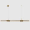 Подвесной светодиодный светильник Crystal Lux Lineup SP24W Led Brass фото 9 &mdash; Дзинь ля-ля