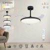 Люстра-вентилятор Mantra SLIM FAN 9055 фото 5 &mdash; Дзинь ля-ля