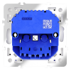 Розетка встраиваемая VOLTUM S70 с заземлением и защитными шторками, 16А, с USB, A+A, (белый глянцевы фото 7 — Дзинь ля-ля