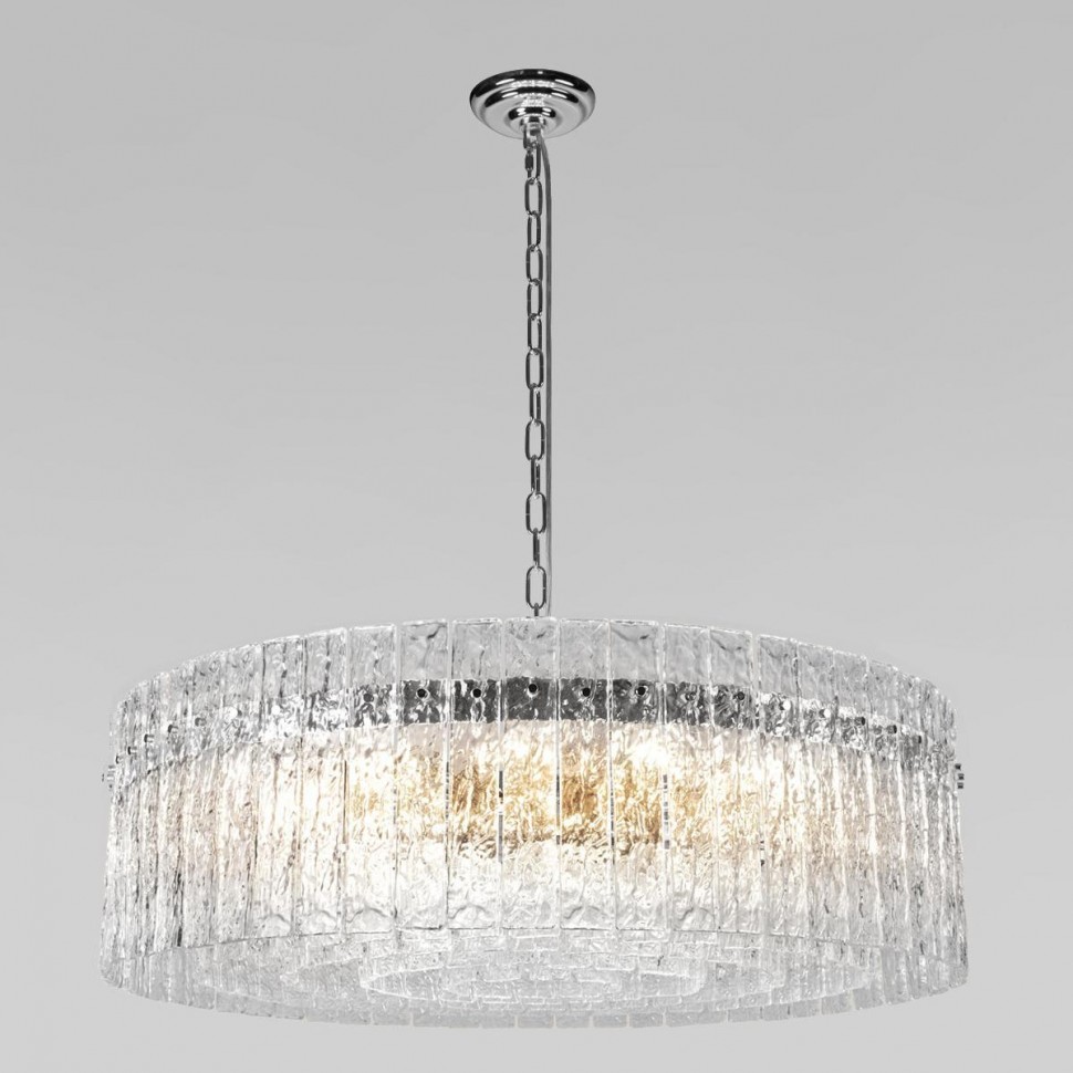 Подвесная люстра Loft IT Nevada 10297/800 Nickel фото 1 — Дзинь ля-ля