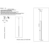 Подвесной светодиодный светильник Crystal Lux CLT 035C1000 WH фото 2 &mdash; Дзинь ля-ля