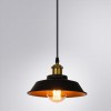 Подвесной светильник Arte Lamp Cappello A7038SP-1BK фото 4 &mdash; Дзинь ля-ля