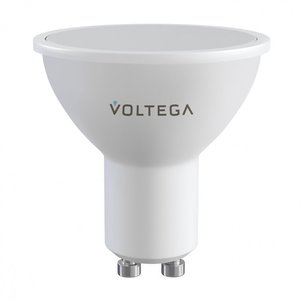 Лампа светодиодная диммируемая Voltega GU10 5W 2700К матовая VG-MR16GU10cct-WIFI-5W 2425 фото 1 — Дзинь ля-ля