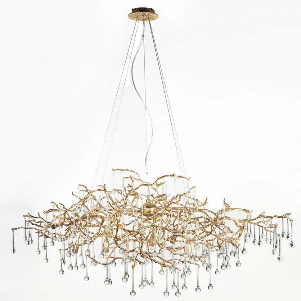 Подвесная люстра Loft IT Bijout 10067/1250 GD фото 1 — Дзинь ля-ля