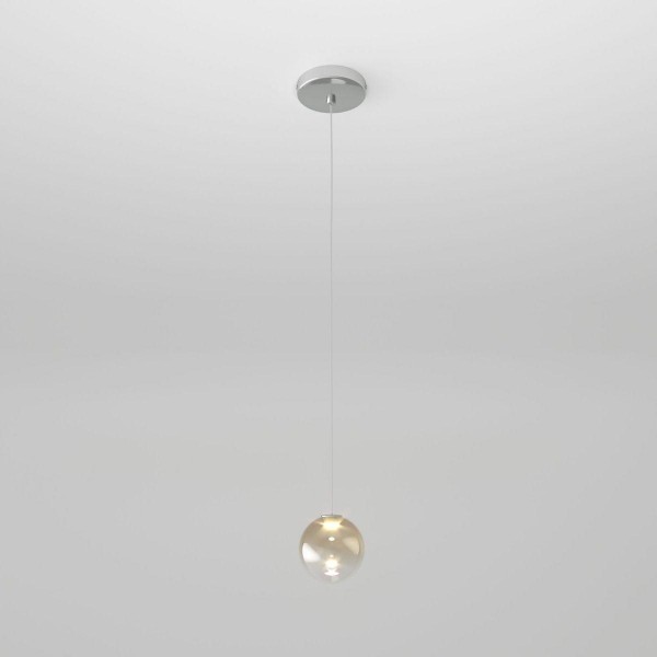 Подвесной светодиодный светильник Eurosvet Wonder 50234/1 Led янтарный &mdash; Дзинь ля-ля