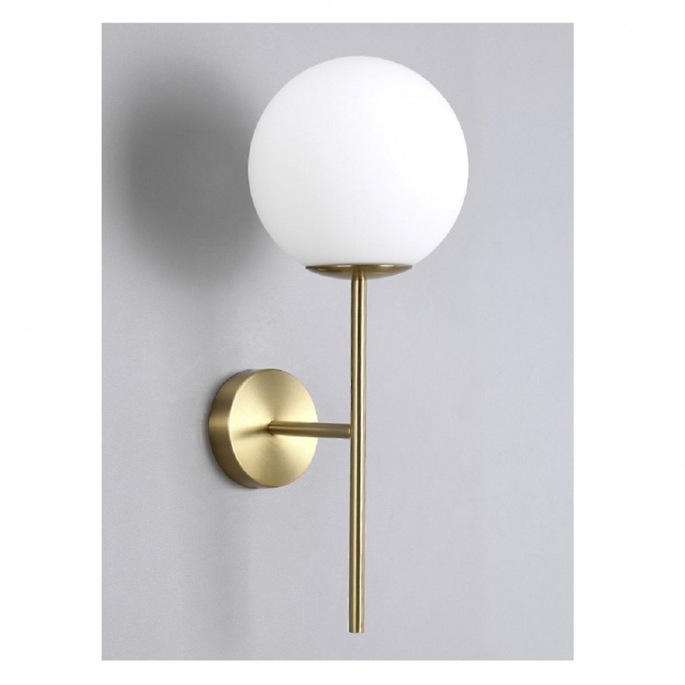 Бра Crystal Lux FELIZ AP1 BRONZE/WHITE фото 1 &mdash; Дзинь ля-ля