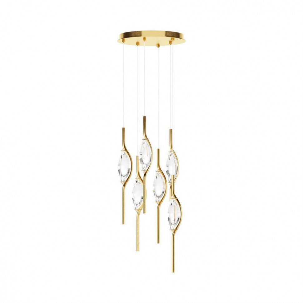 Подвесная светодиодная люстра Maytoni Foresight MOD347PL-L48BS3K фото 1 — Дзинь ля-ля