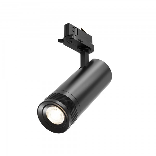 Трековый светильник Focus Zoom Trinity 2700K 20Вт 15-60° Maytoni TR198-3-20W2.7K-Z-B — Дзинь ля-ля