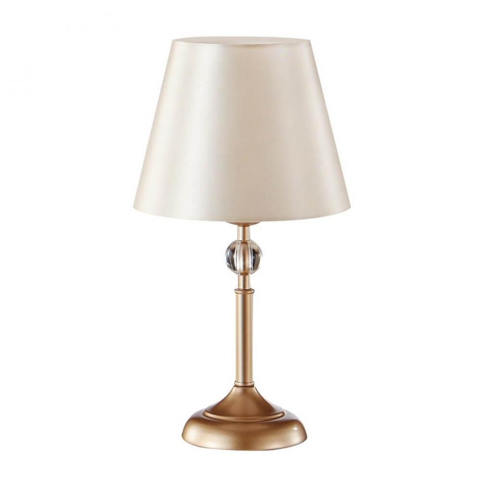 Настольная лампа Crystal Lux Flavio LG1 Gold фото 1 &mdash; Дзинь ля-ля