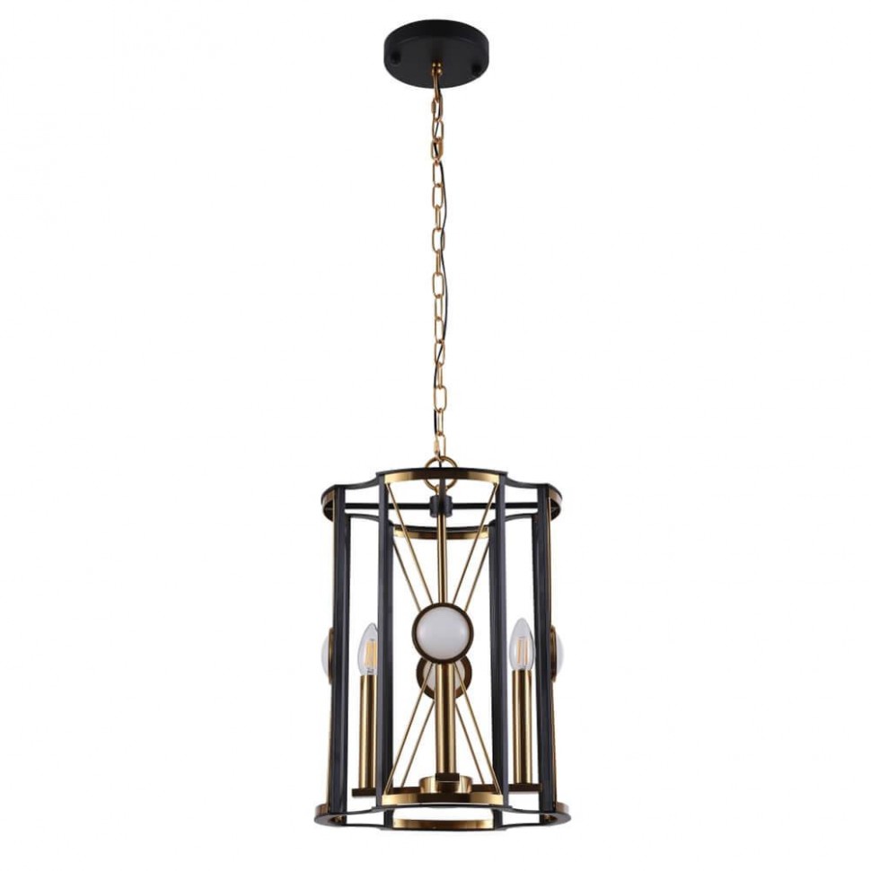 Подвесной светильник Crystal Lux Tandem SP4 D410 Gold фото 1 &mdash; Дзинь ля-ля