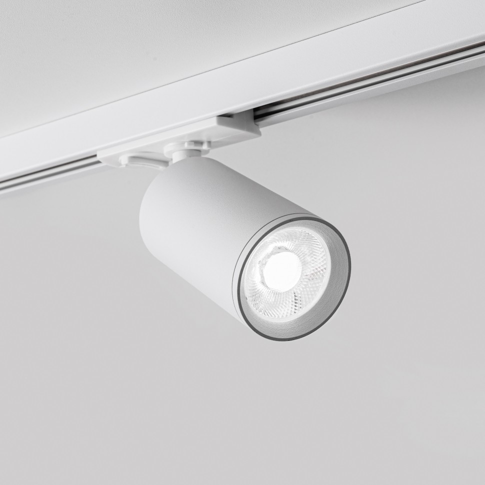 Однофазный светодиодный трековый светильник MKL-1-12W4K-W Белый 12 Вт 900 лм 4000 К 36° CRI>90 фото 1 — Дзинь ля-ля