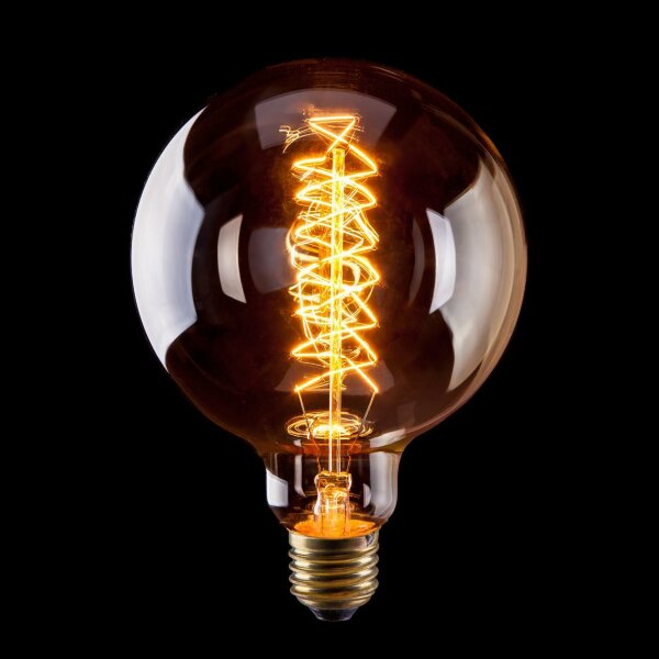 Лампа накаливания E27 60W шар прозрачный VG6-G125A5-60W 6493 — Дзинь ля-ля