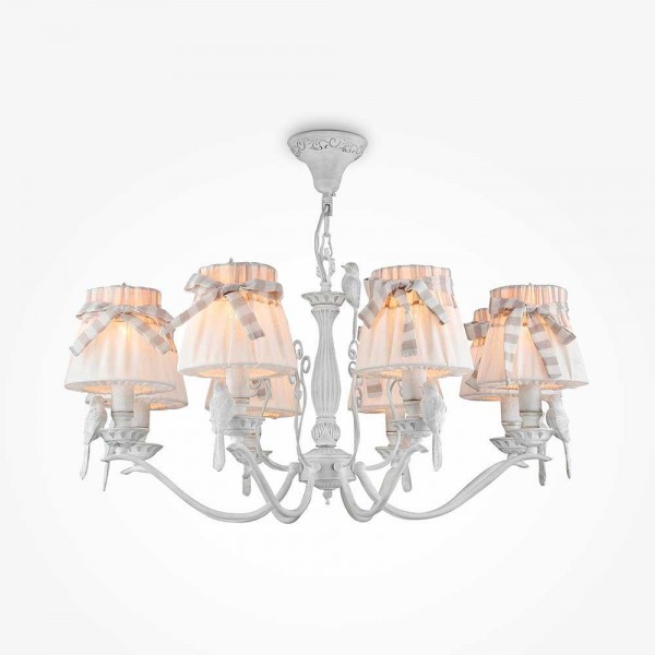 Подвесная люстра Maytoni Bird ARM013-08-W — Дзинь ля-ля
