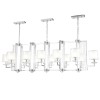 Подвесная люстра Crystal Lux Nicolas SP12 L1600 Nickel/White фото 3 &mdash; Дзинь ля-ля