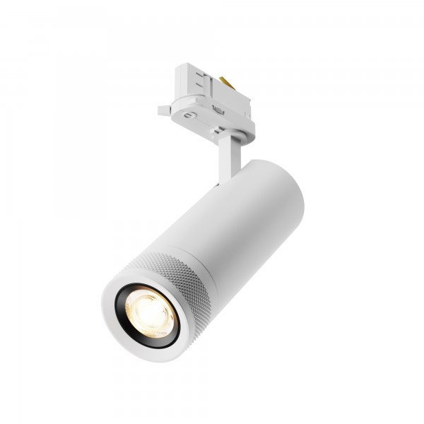 Трековый светильник Focus Zoom Trinity 2700K 20Вт 15-60° Maytoni TR198-3-20W2.7K-Z-W — Дзинь ля-ля