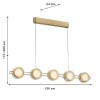 Подвесная светодиодная люстра Favourite Yo-yo 4334-10P фото 2 — Дзинь ля-ля