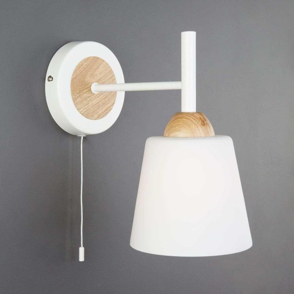 Бра Eurosvet 70085/1 белый &mdash; Дзинь ля-ля