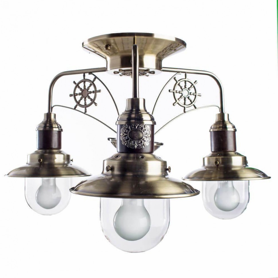 Потолочная люстра Arte Lamp Sailor A4524PL-3AB фото 1 &mdash; Дзинь ля-ля