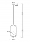 Подвесной светильник Arte Lamp Matisse A7745SP-1BK фото 2 &mdash; Дзинь ля-ля