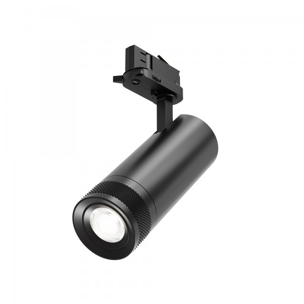 Трековый светильник Focus Zoom Trinity 4000K 20Вт 15-60° Maytoni TR198-3-20W4K-Z-B — Дзинь ля-ля