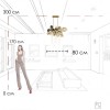 Подвесная люстра LOFT IT Britannica 10401/800L фото 2 &mdash; Дзинь ля-ля