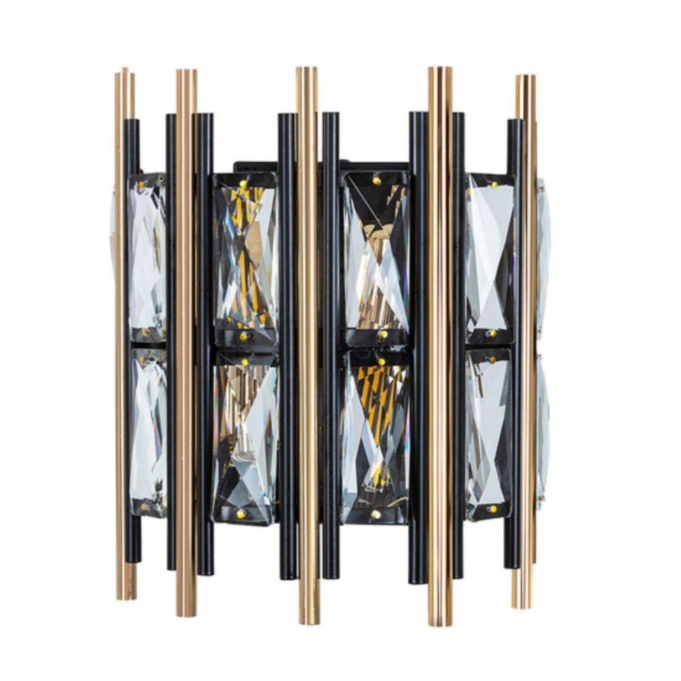 Настенный светильник Arte Lamp Alruba A1043AP-2BK фото 1 &mdash; Дзинь ля-ля
