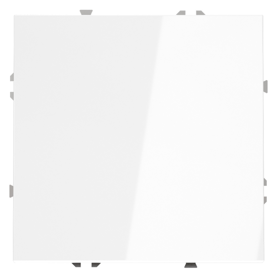 Выключатель встраиваемый VOLTUM S70 одноклавишный 10А, (белый глянцевый) фото 1 — Дзинь ля-ля