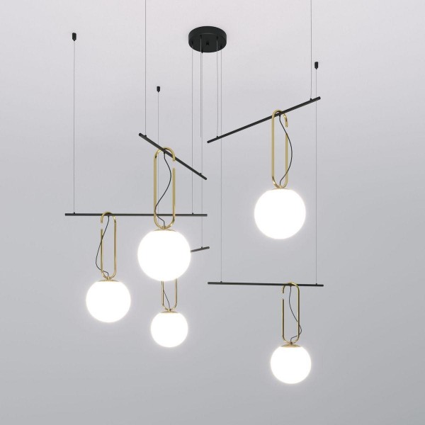 Подвесная люстра Eurosvet Riche 70143/5 черный &mdash; Дзинь ля-ля