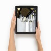 Настенный светильник Arte Lamp Amelia A1039AP-2BK фото 2 &mdash; Дзинь ля-ля